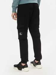 Calvin Klein pánské černé cargo kalhoty - L (BEH)
