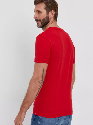 Calvin Klein pánské červené triko - S (XCF)