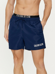 Calvin Klein pánské modré plavky - S (C7E)