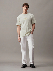 Calvin Klein pánské světle zelené tričko - M (CGA)