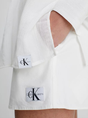 Calvin Klein dámská bílá halenka - XS (YBH)