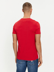Tommy Hilfiger pánské červené tričko - M (XLG)