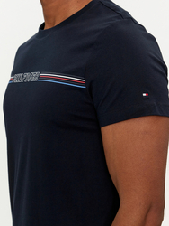 Tommy HIlfiger pánské modré tričko - M (DW5)