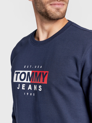 Tommy Jeans pánská modrá mikina - L (C87)