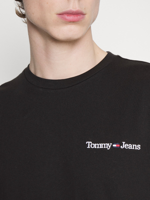 Tommy Jeans pánské černé triko - S (BDS)