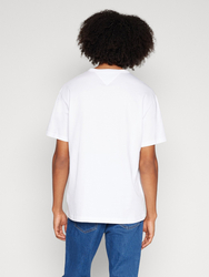 Tommy Jeans pánské bílé tričko - S (YBR)