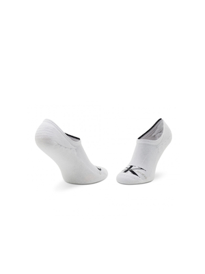 Calvin Klein pánské bílé ponožky - ONESIZE (001)