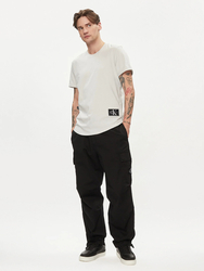 Calvin Klein pánské šedé tričko - S (PC8)