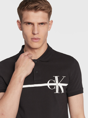 Calvin Klein pánské polo tričko - L (BEH)