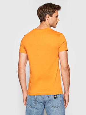 Calvin Klein pánské oranžové triko - M (SEK)