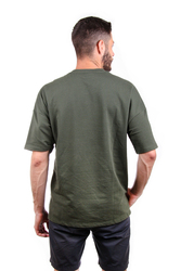 Calvin Klein pánské zelené tričko Logo - XL (FDX)