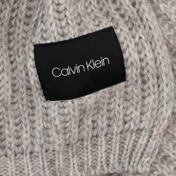Calvin Klein dámská béžová šála - OS (0K8)
