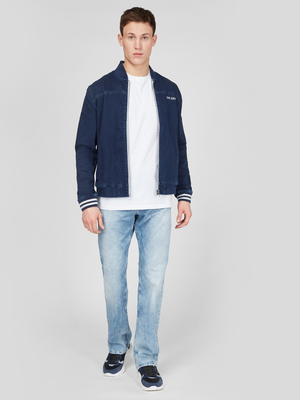 Pepe Jeans pánská tmavě modrá přechodová bunda - S (000)