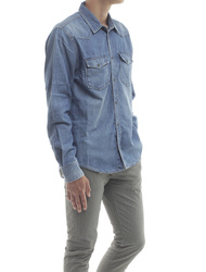 Pepe Jeans pánská džínová košile Carson - S (000)