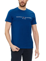 Tommy Hilfiger pánské tmavě modré triko Logo - L (C5J)