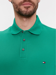 Tommy Hilfiger pánské zelené polo tričko - S (L4B)