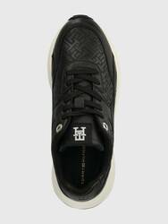 Tommy Hilfiger dámské černé tenisky Chunky - 36 (BDS)
