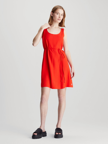 Calvin Klein dámské červené šaty