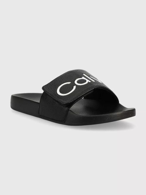 Calvin Klein pánské černé pantofle