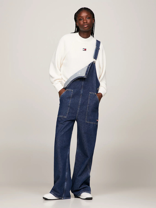 Tommy Jeans dámský krémový svetr