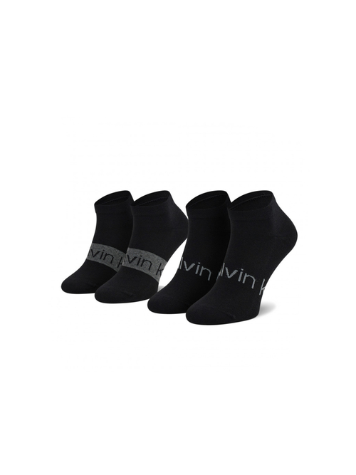 Calvin Klein pánské černé ponožky 2pack