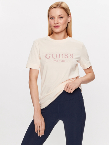 Guess dámské krémové tričko