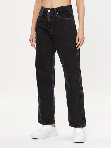 Tommy Jeans dámské černé džíny